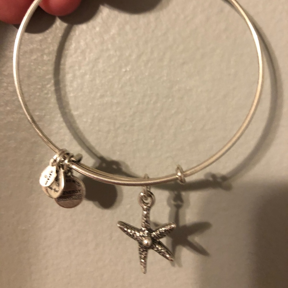 Silver Starfish Alex and Ani Bracelet